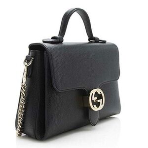 Slightly Loved GUCCI Interlocking G Chain Shoulder Bag